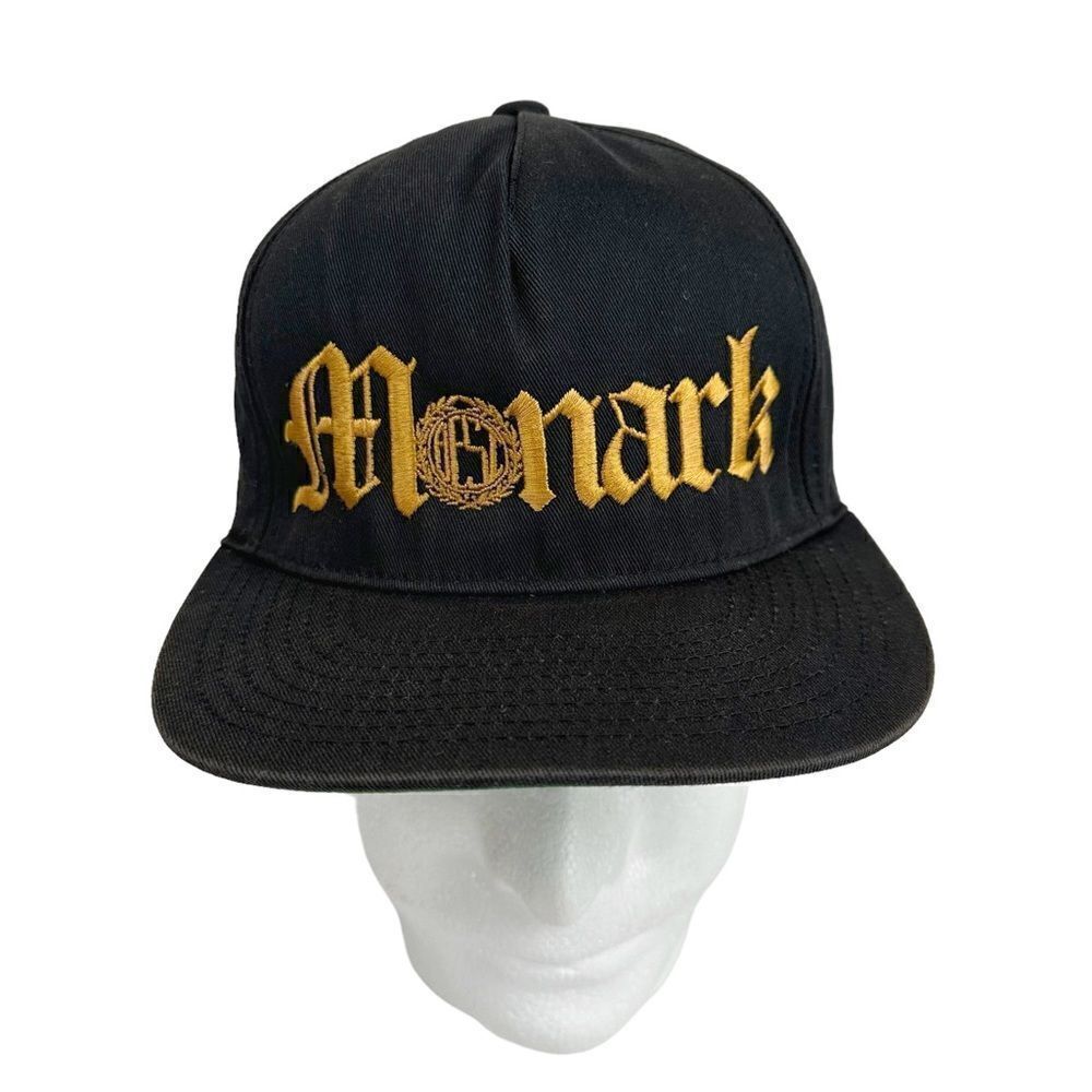 Monark x Breezy Excursion 2013 Old English Snap Back Hat Cap Karmaloop